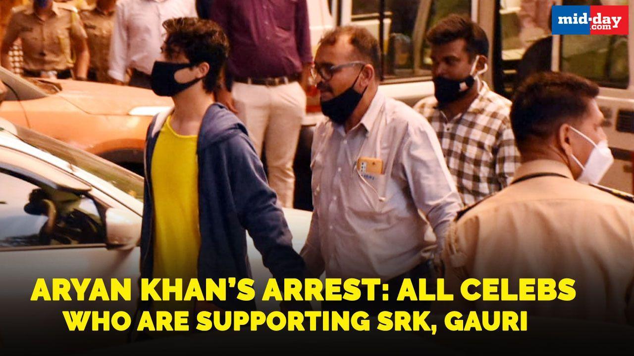 Aryan Khan’s arrest: All celebs who are supporting SRK, Gauri